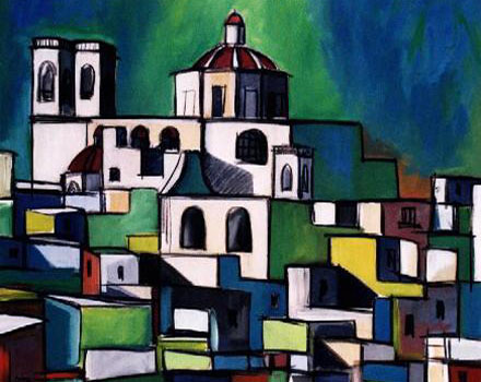 Painting by James VELLA CLARK